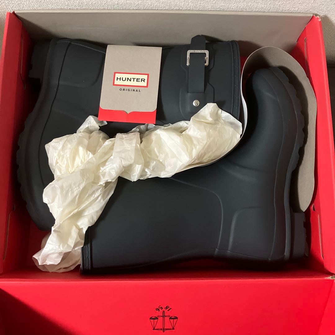 HUNTER ショートブーツ　新品　24cm