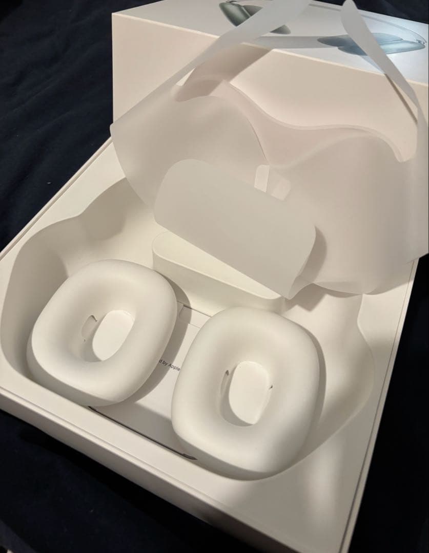 【ジャンク】Airpods Max 第一世代　グリーン オーディオケーブル付