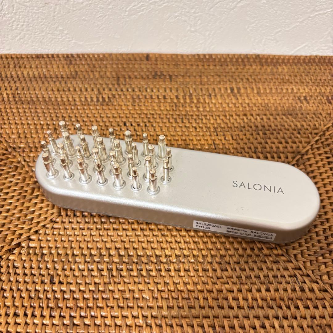 SALONIA EMS美顔器 リフトブラシ【ジェル付き】