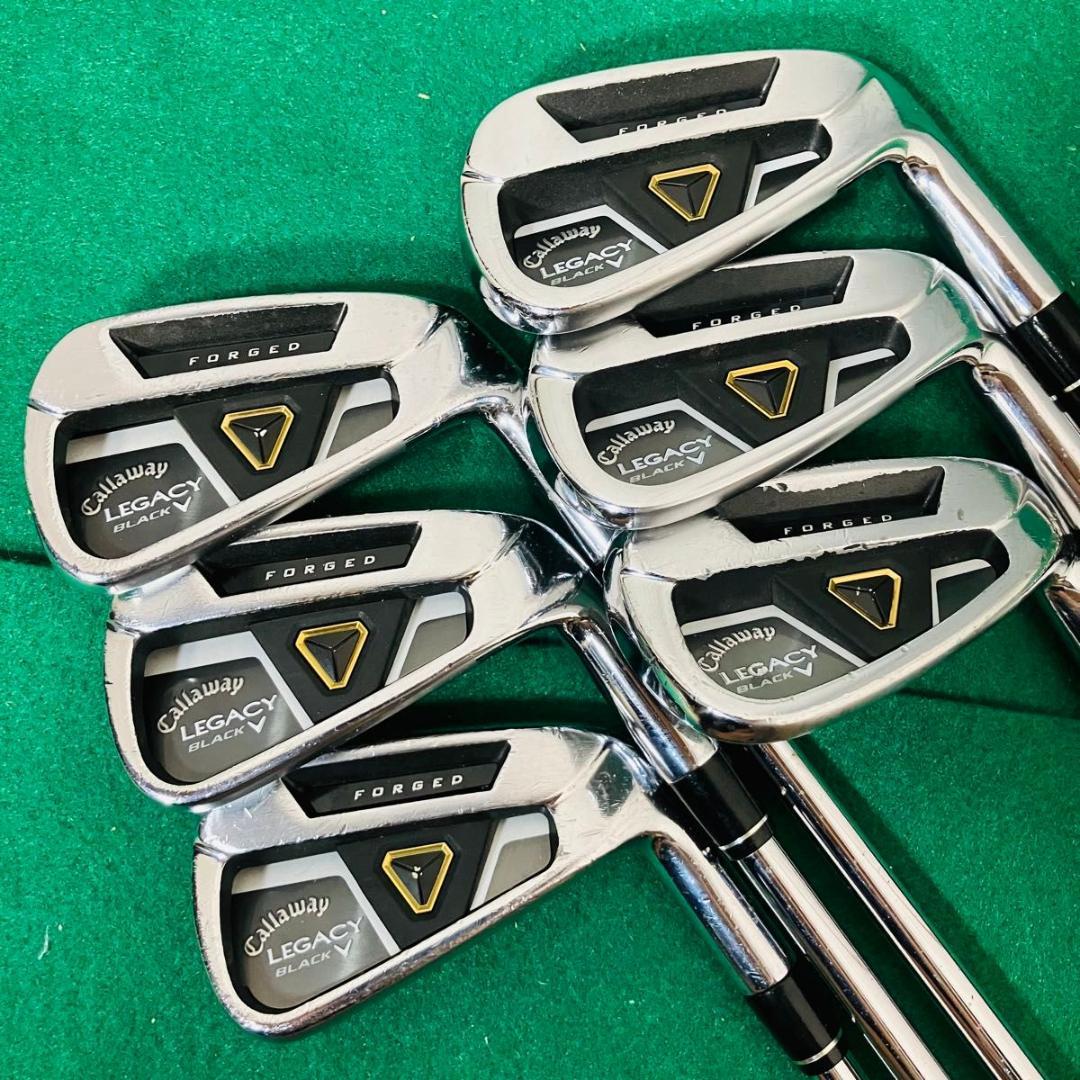 Callaway LEGACY BLACK FORGED アイアン6本セット