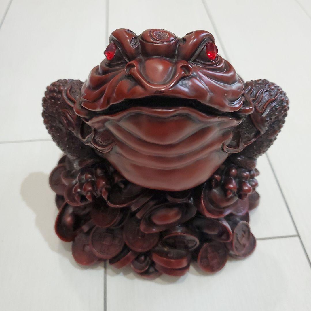 【金運】三脚蛙　置物