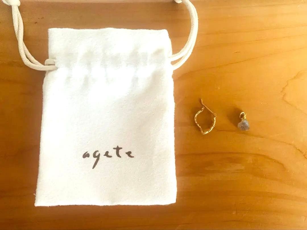 アガットピアス&チャーム 片耳用