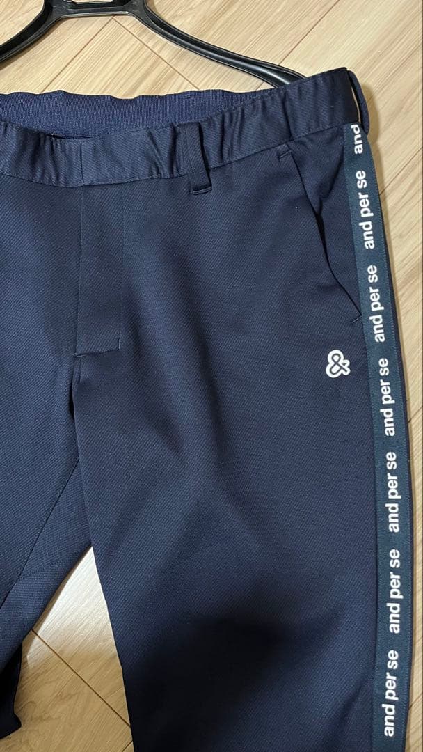 アンパスィ　パンツ　ネイビー