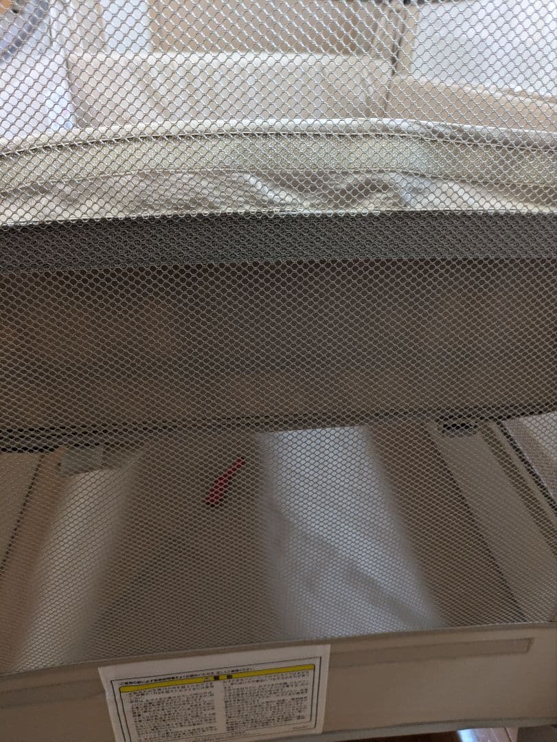 【清掃済み】 アップリカ ココネルエアー ベビーベッド ココア