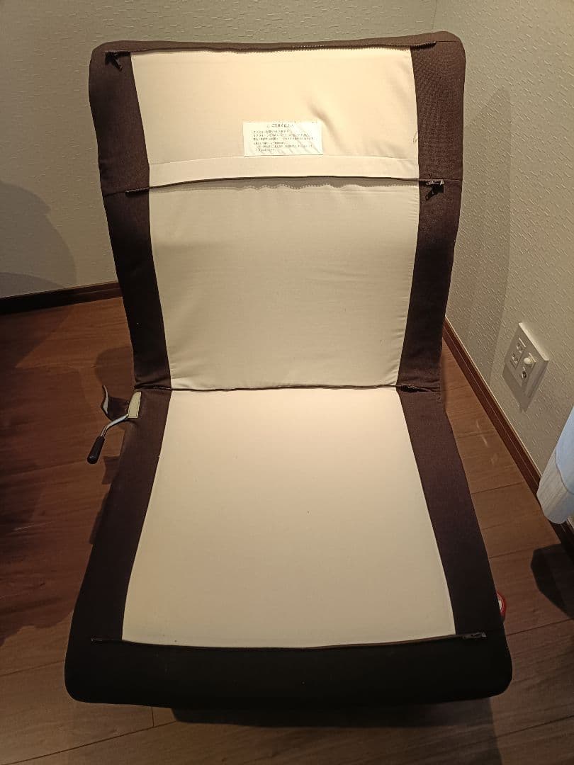【無印良品】 ハイバックリクライニングソファ 1シーター　ブラウン
