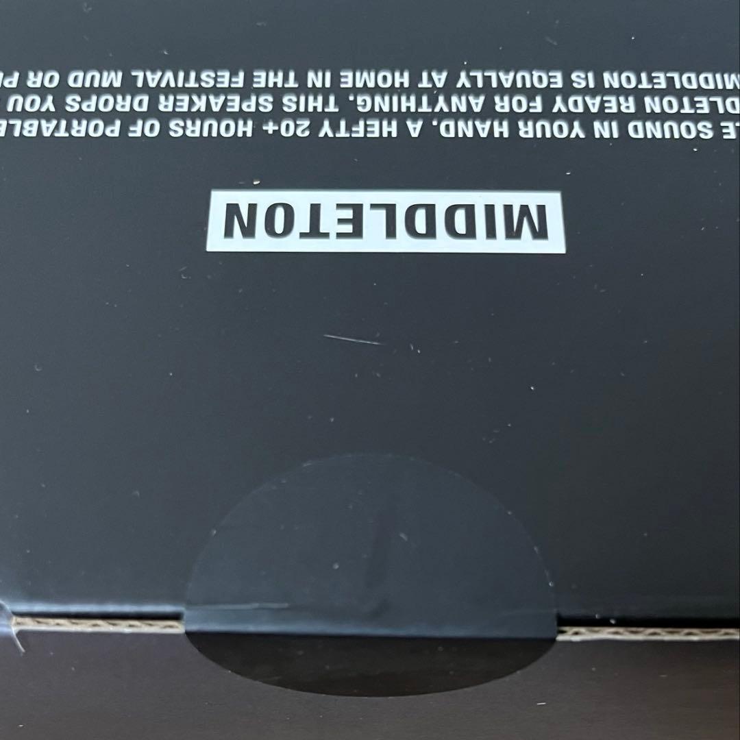 【今週限定値下げ】新品未開封　MIDDLETON ワイヤレススピーカー クリーム