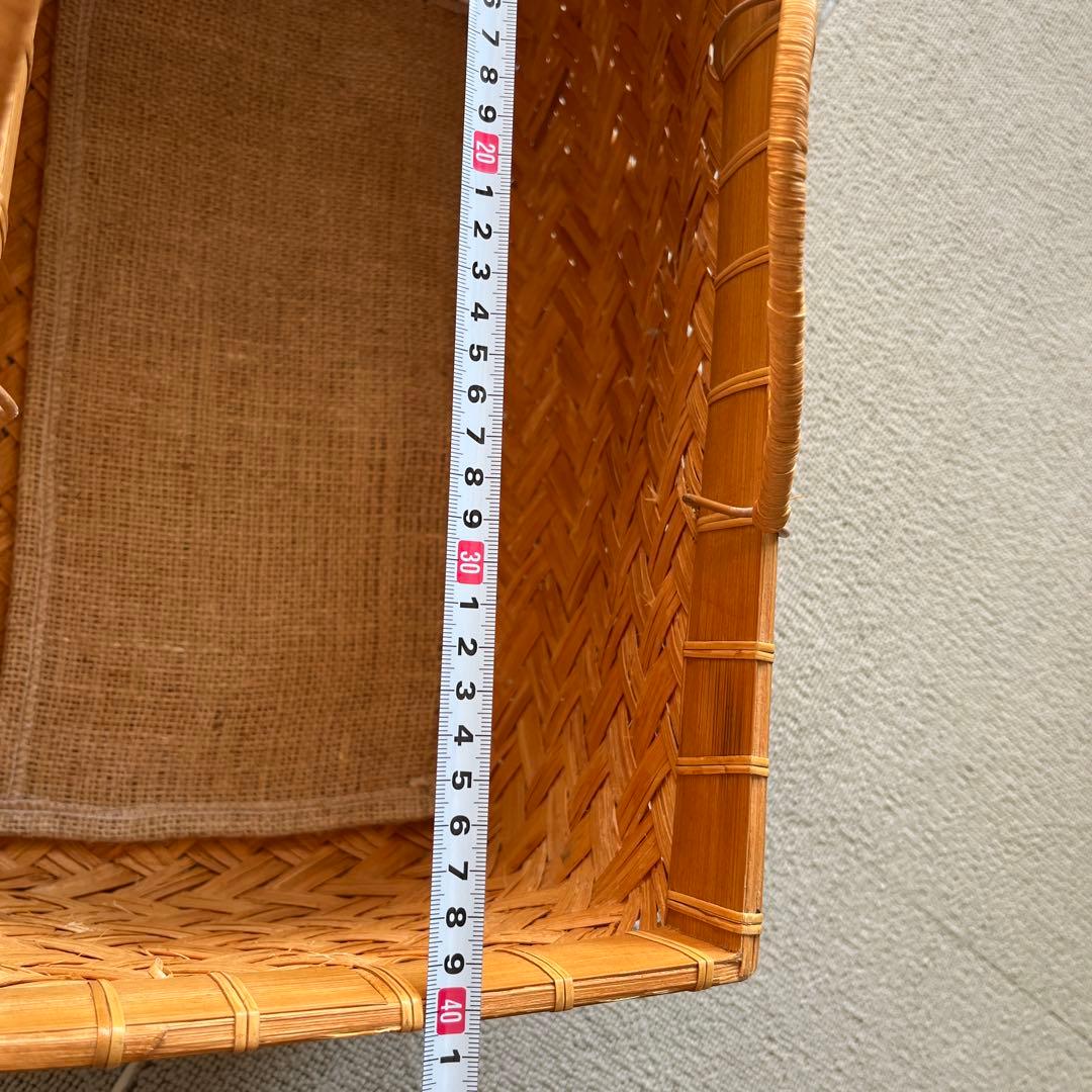 竹製 バスケット 買い物籠