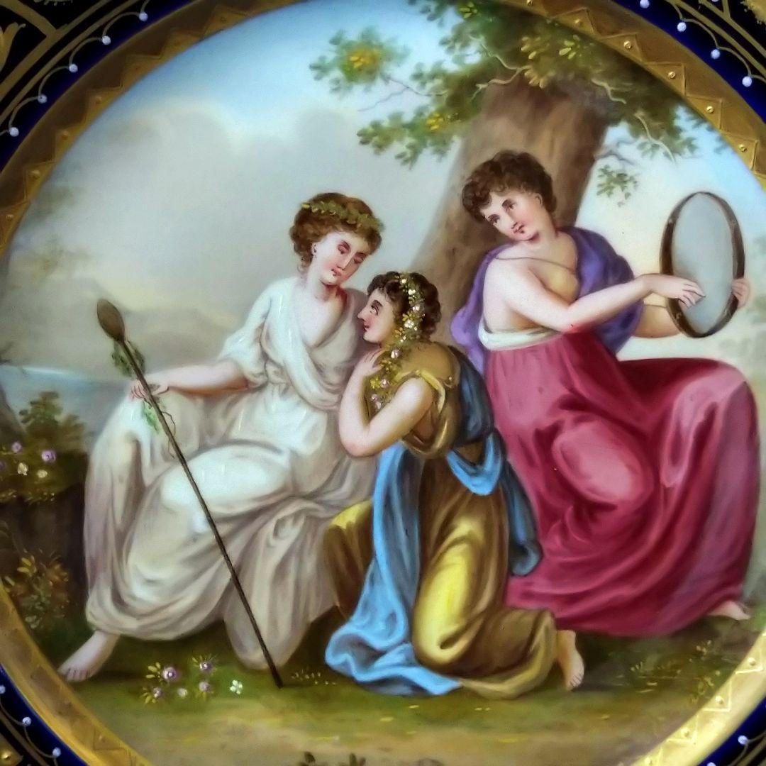 ✤ヴィエナスタイル✤絵皿【神話紋】②