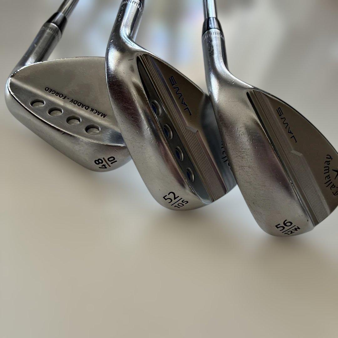 Callaway マックダディ4 ジョーズウェッジ 3本セット48°5256