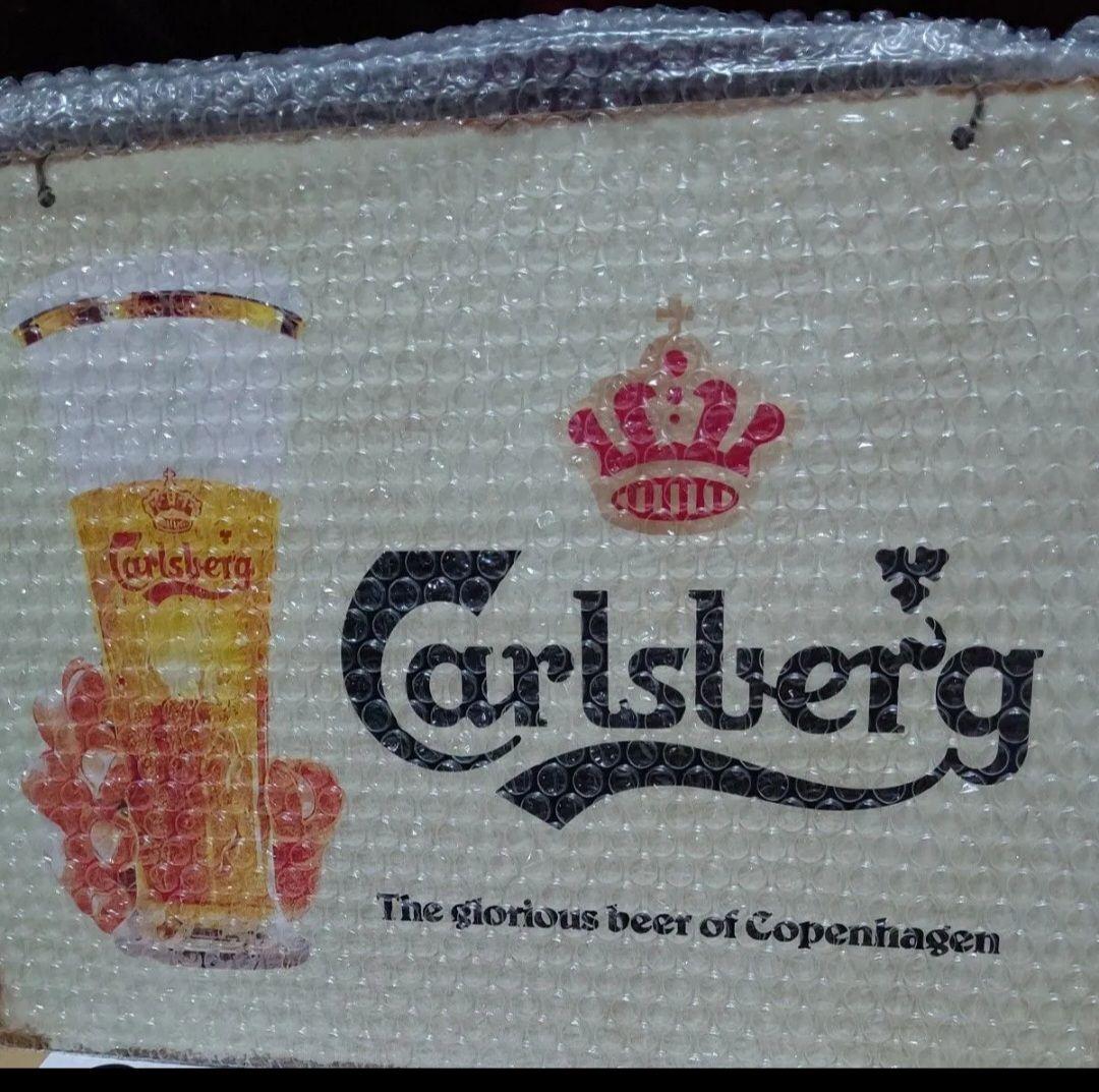 カールスバーグ レトロブリキ看板 非売品 新品 未使用 サントリー 希少