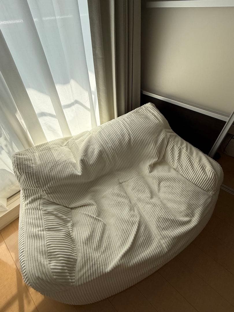 LOOSY ビーズクッション ホワイト