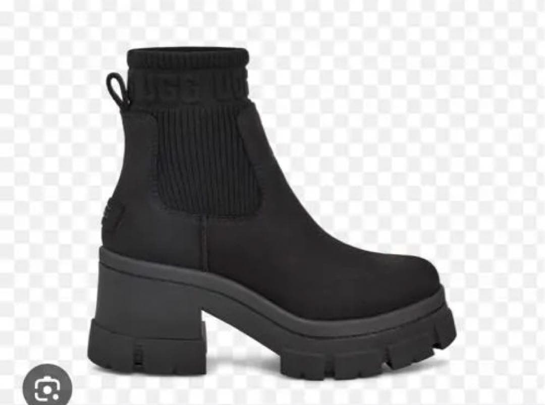 UGG Brooklyn Chelsea ブラック サイドゴアブーツ