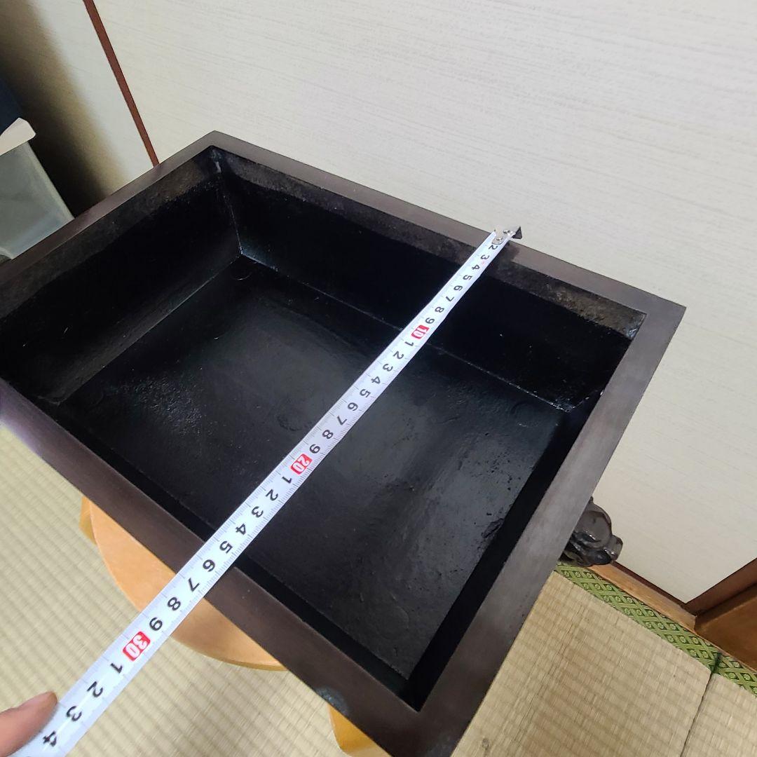 花器　菖浦地紋水盤