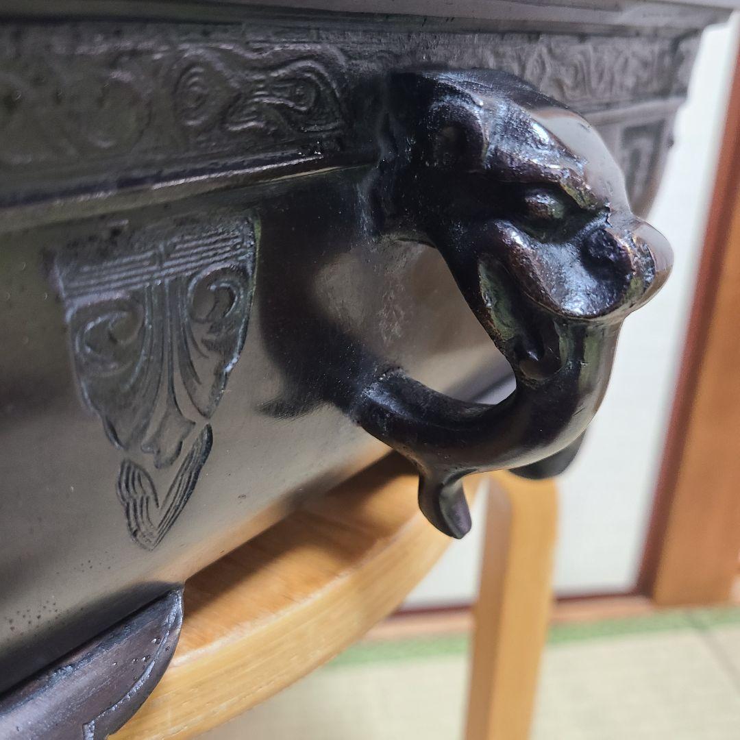 花器　菖浦地紋水盤