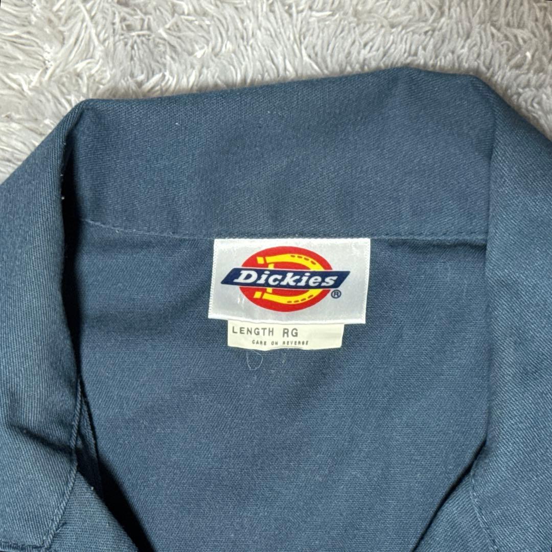 ガンダム様Dickies ディッキーズ つなぎ オーバーオール 長袖 刺繍 紺