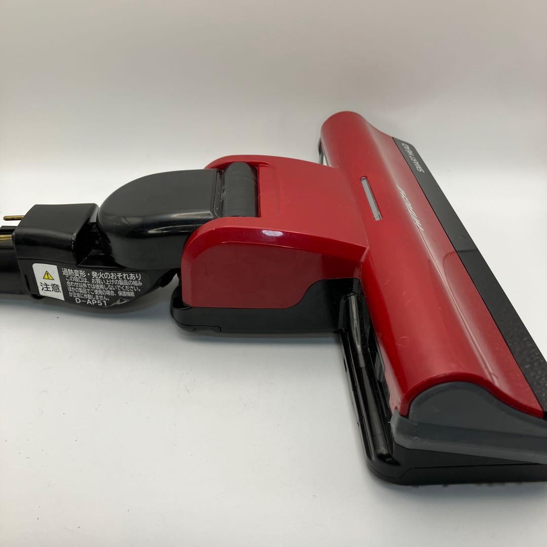 日立　サイクロン掃除機　ヘッド　回転ブラシ　スイクチ　D-AP51 赤　レッド
