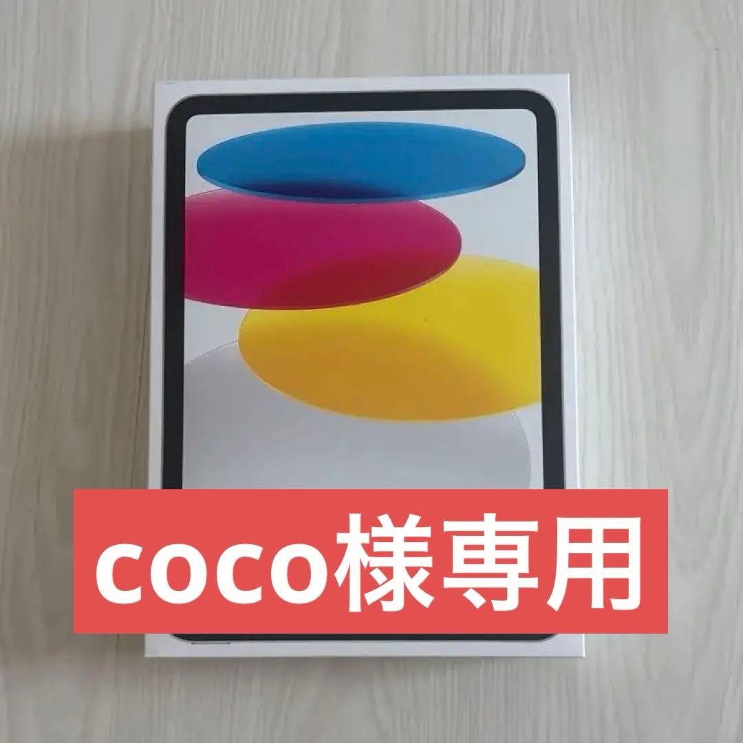 iPad（第10世代）64GB シルバー coco