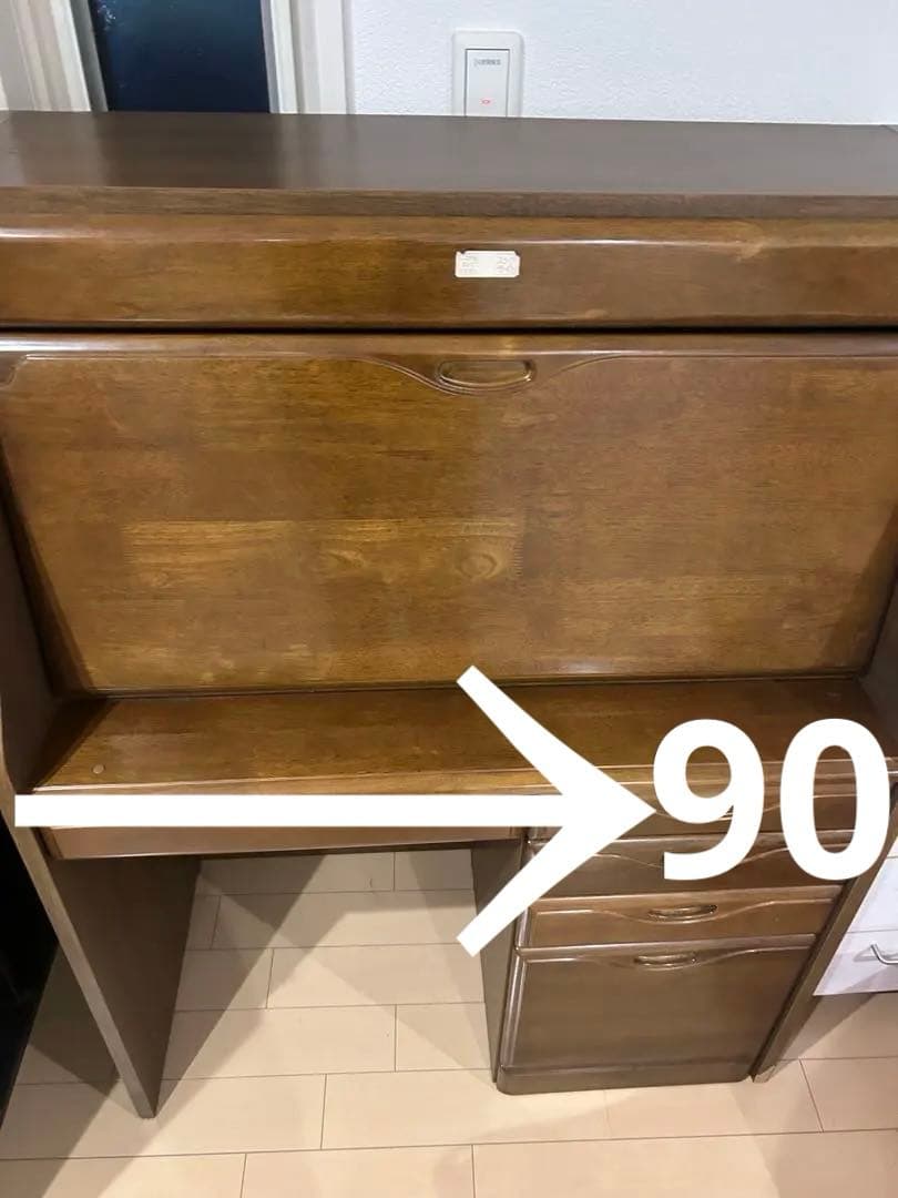 学習机 ライディングデスク　アンティークデスク　ライティングデスク