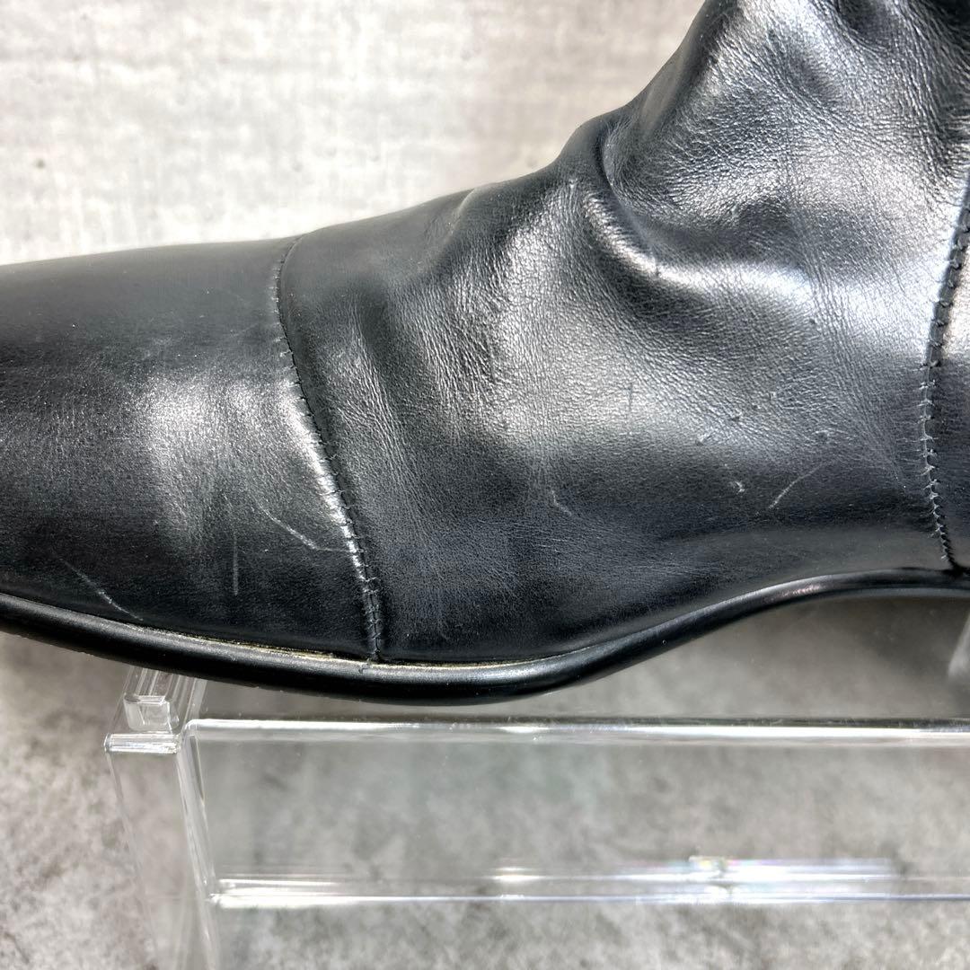【alfredo BANNISTER】カッティングブーツ/Y2K/サイドジップ/