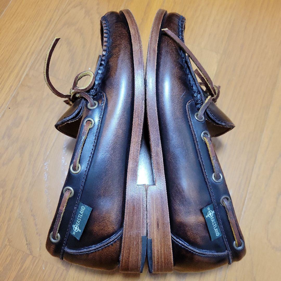 EASTLAND モカシン デッキシューズ ブラウン