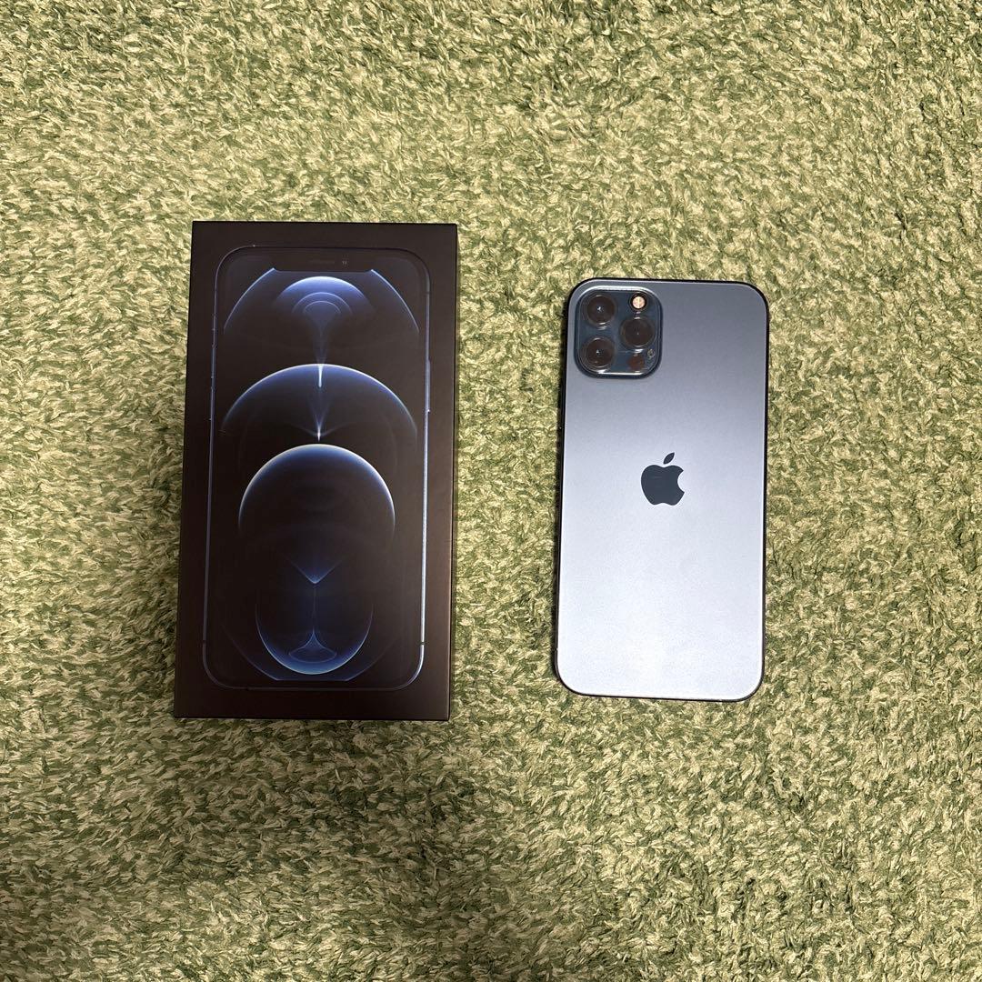 【極美品】Apple iPhone 12Pro 128GB SIMフリー 箱あり