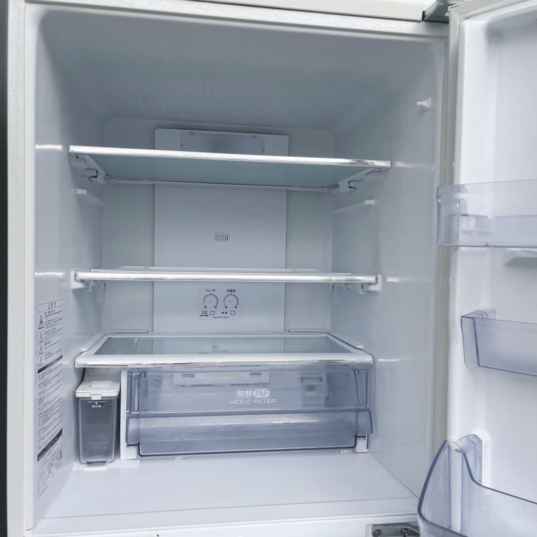 327取付無料！AQUA旬鮮チルド搭載 おしゃれホワイト自動製氷付き3ドア冷蔵庫