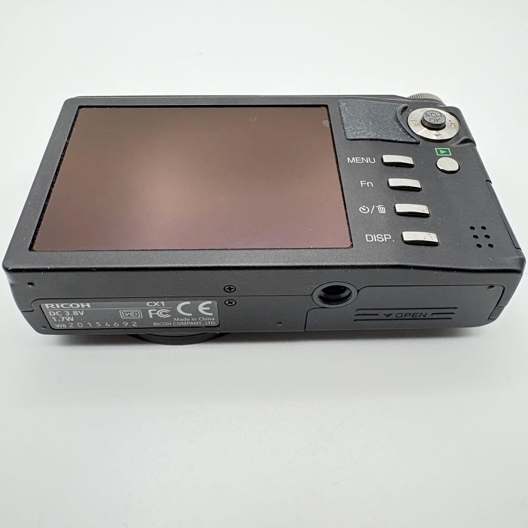 RICOH CX1 ブラック デジカメ