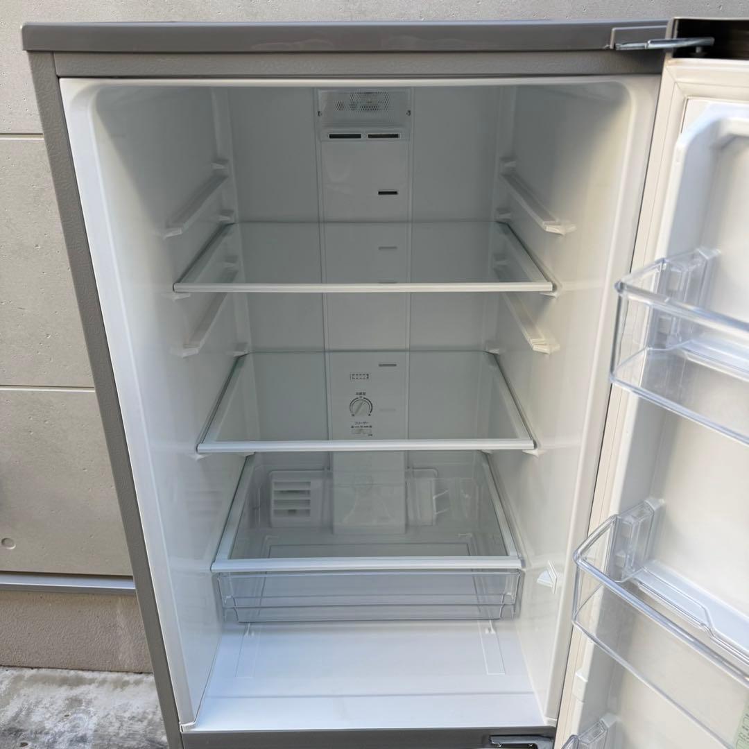 41⭐️2019年製美品★アクア　冷蔵庫　大型　2ドア　一人暮らし　シルバー