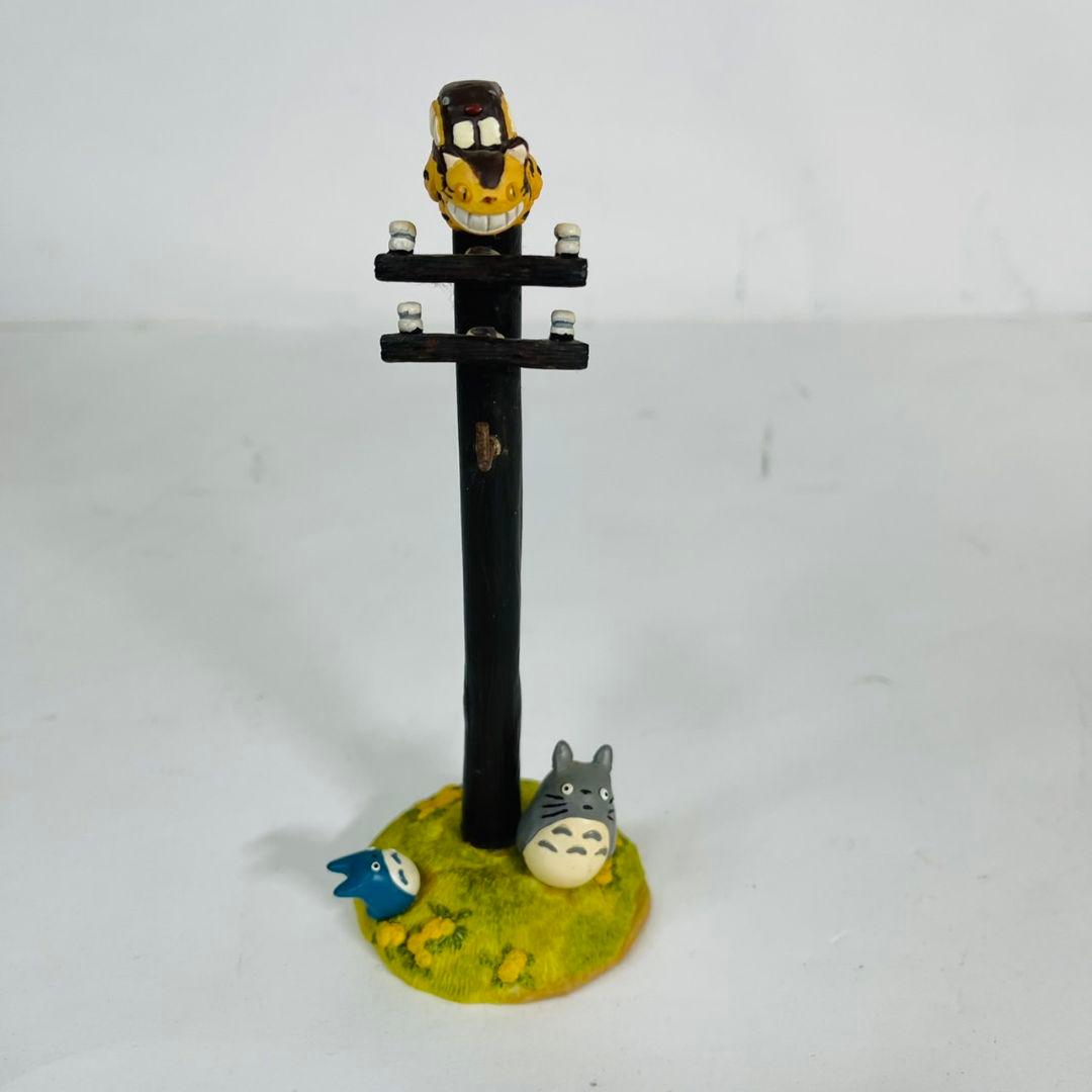 【となりのトトロ】お花のラッパ 小物入れ ネコバス 電柱