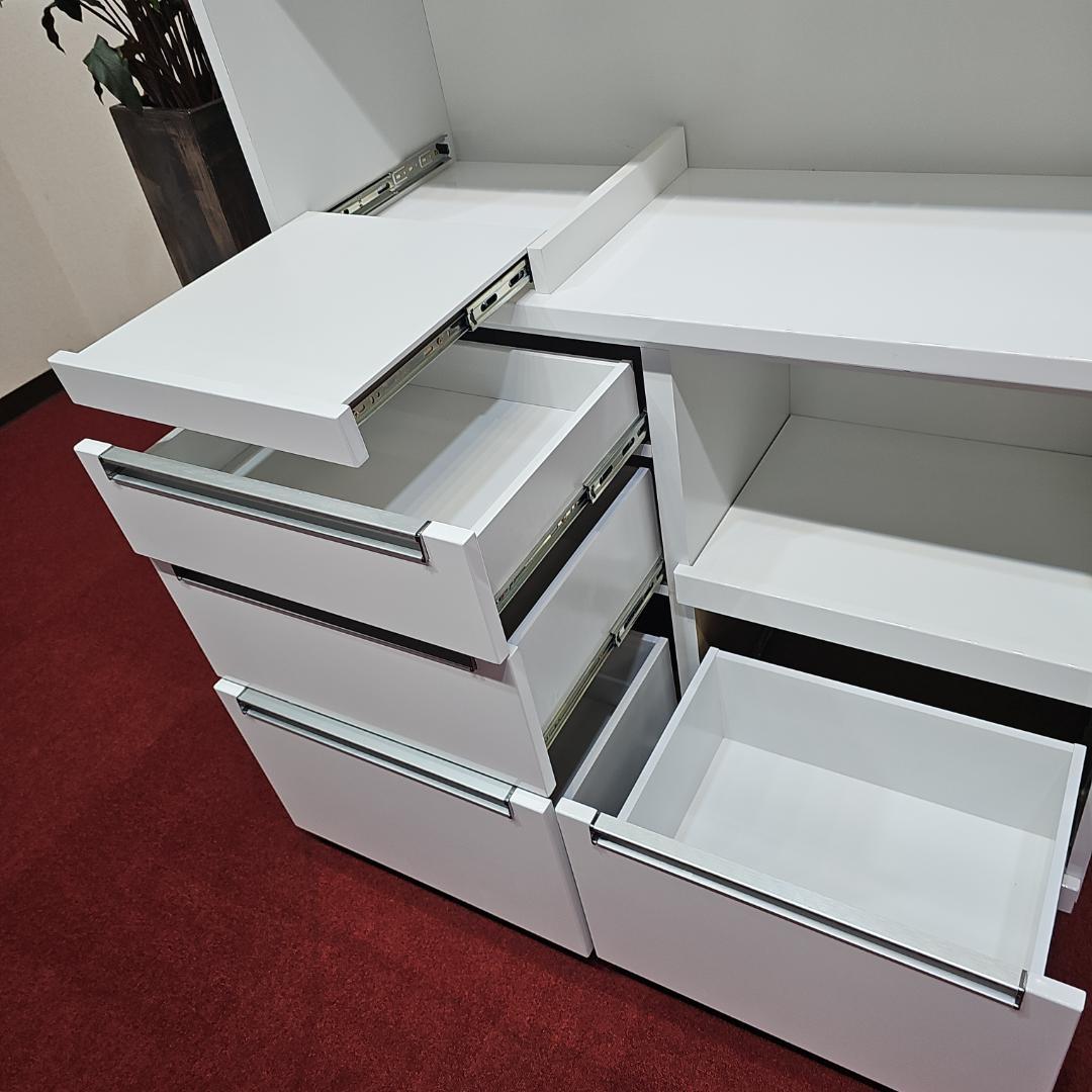 東京23区送料無料　ホワイトキッチンボード