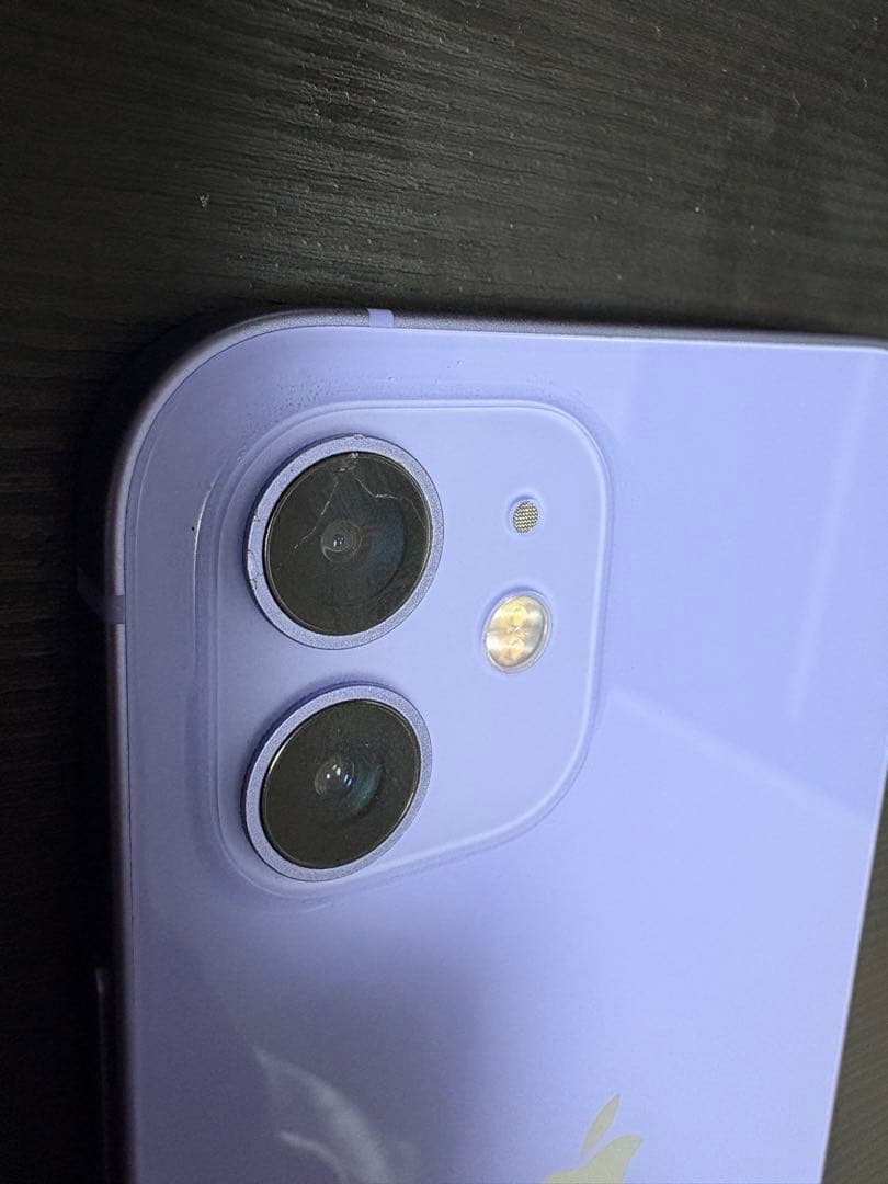 iPhone12 パープル 128GB（機能不良有り）