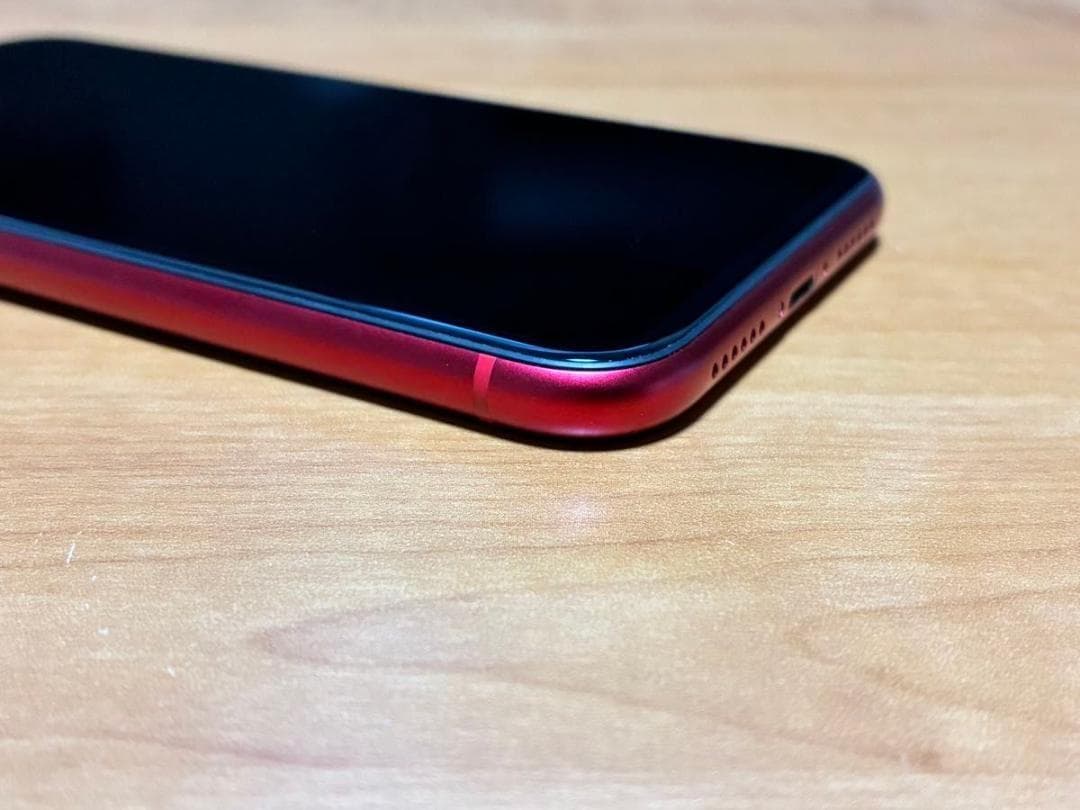 美品 iPhone11 64GB レッド 本体 SIMフリー 箱 付属品有