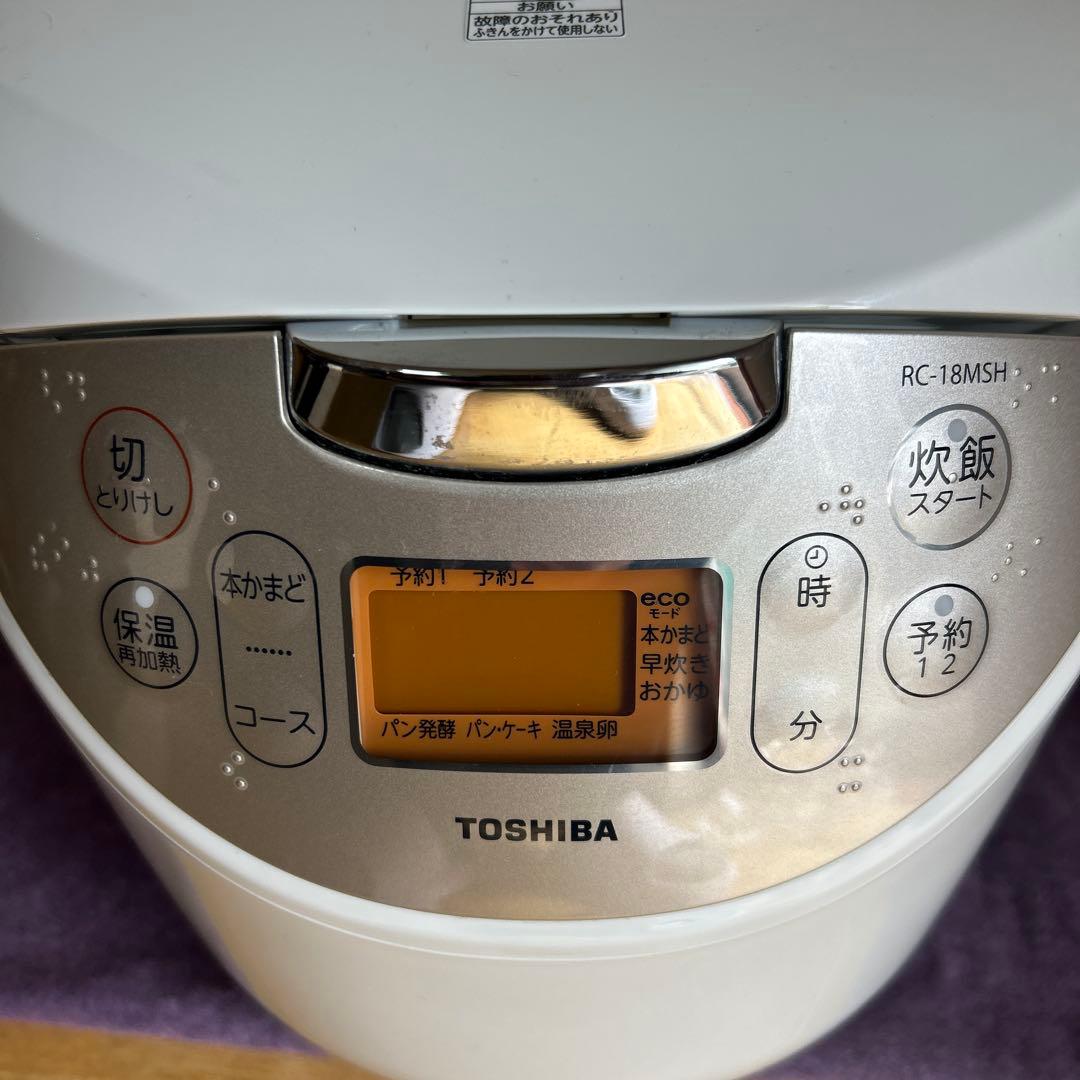 TOSHIBA RC-18MSH 炊飯器 1.8L