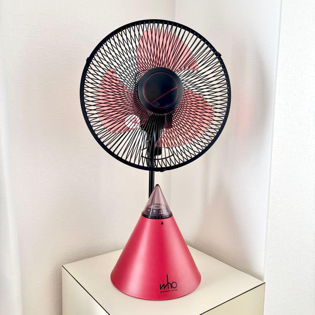 SANYO 扇風機 who サーキュレーター 可動品 ポストモダン Y2K