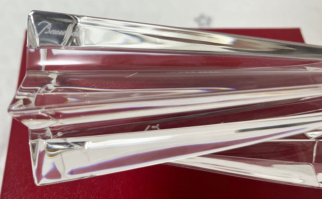 【極美品】バカラ／BACCARAT シューティングスター トロフィー 置物