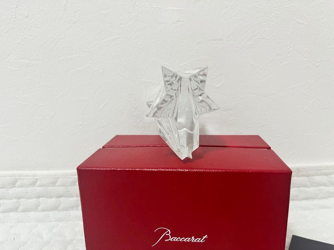 【極美品】バカラ／BACCARAT シューティングスター トロフィー 置物
