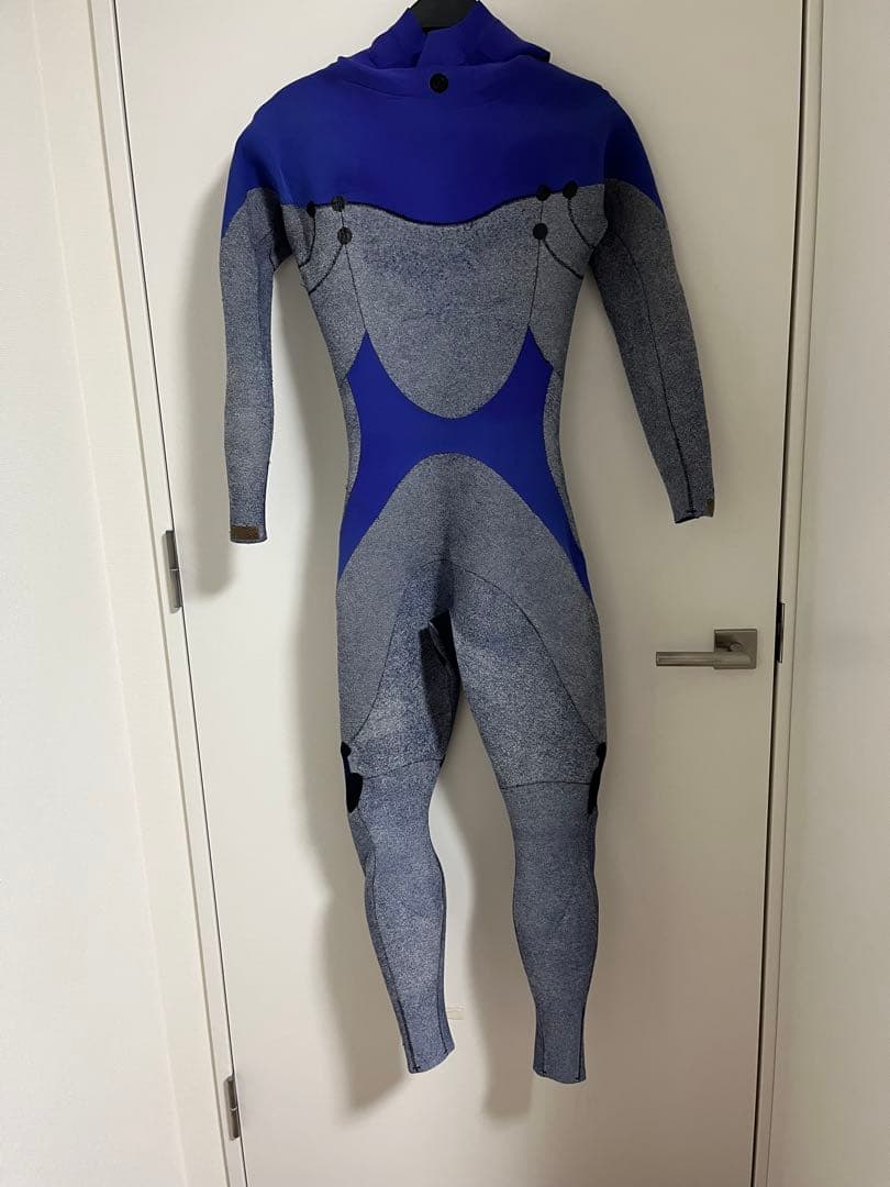 フルスーツ ウェットスーツ 黒 カラフル