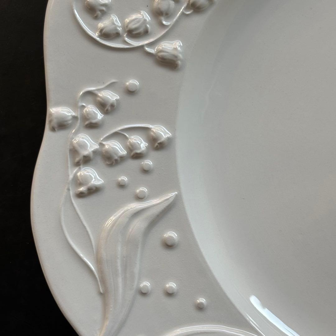 ディオール　メゾン　リリー ディオール　ディナープレート　すずらん　2枚セット