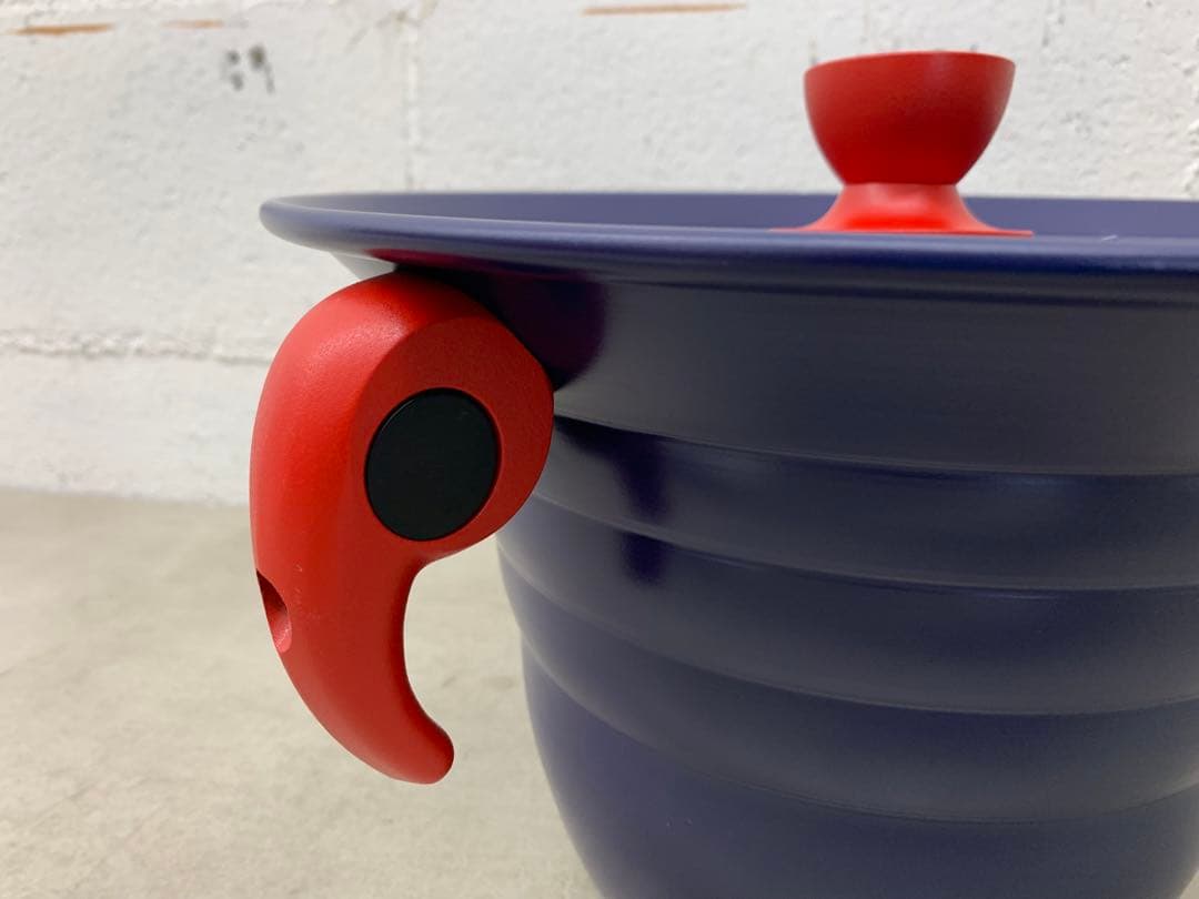 MN0608★ラゴスティーナ Sally パスタ用鍋 ネイビー