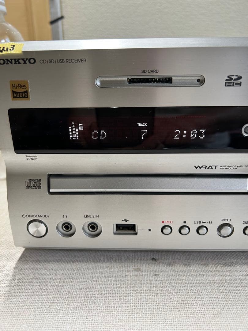 U13 整備ONKYO NFR-7TX ハイレゾCD/SD/USBレシーバー