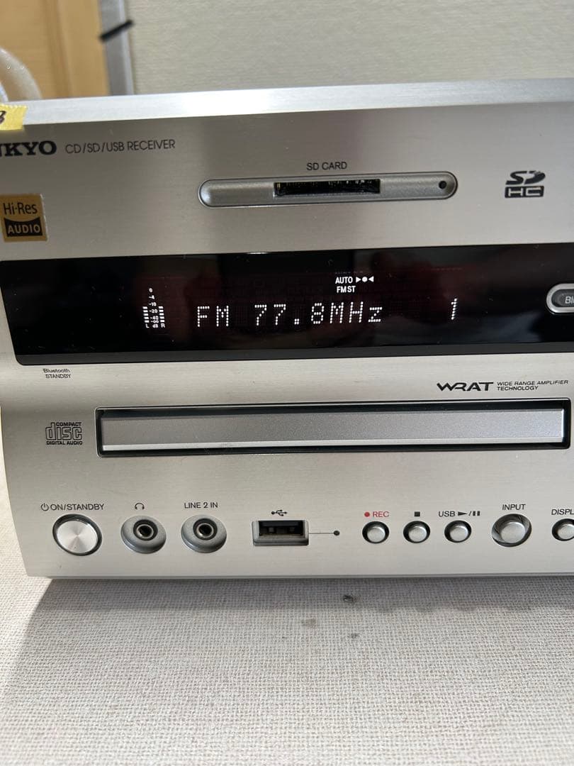U13 整備ONKYO NFR-7TX ハイレゾCD/SD/USBレシーバー