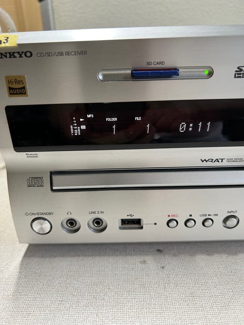 U13 整備ONKYO NFR-7TX ハイレゾCD/SD/USBレシーバー