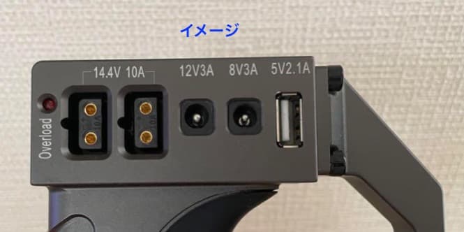 世界初ハンドル一体型：PH70 ハンドル型バッテリー＋充電器