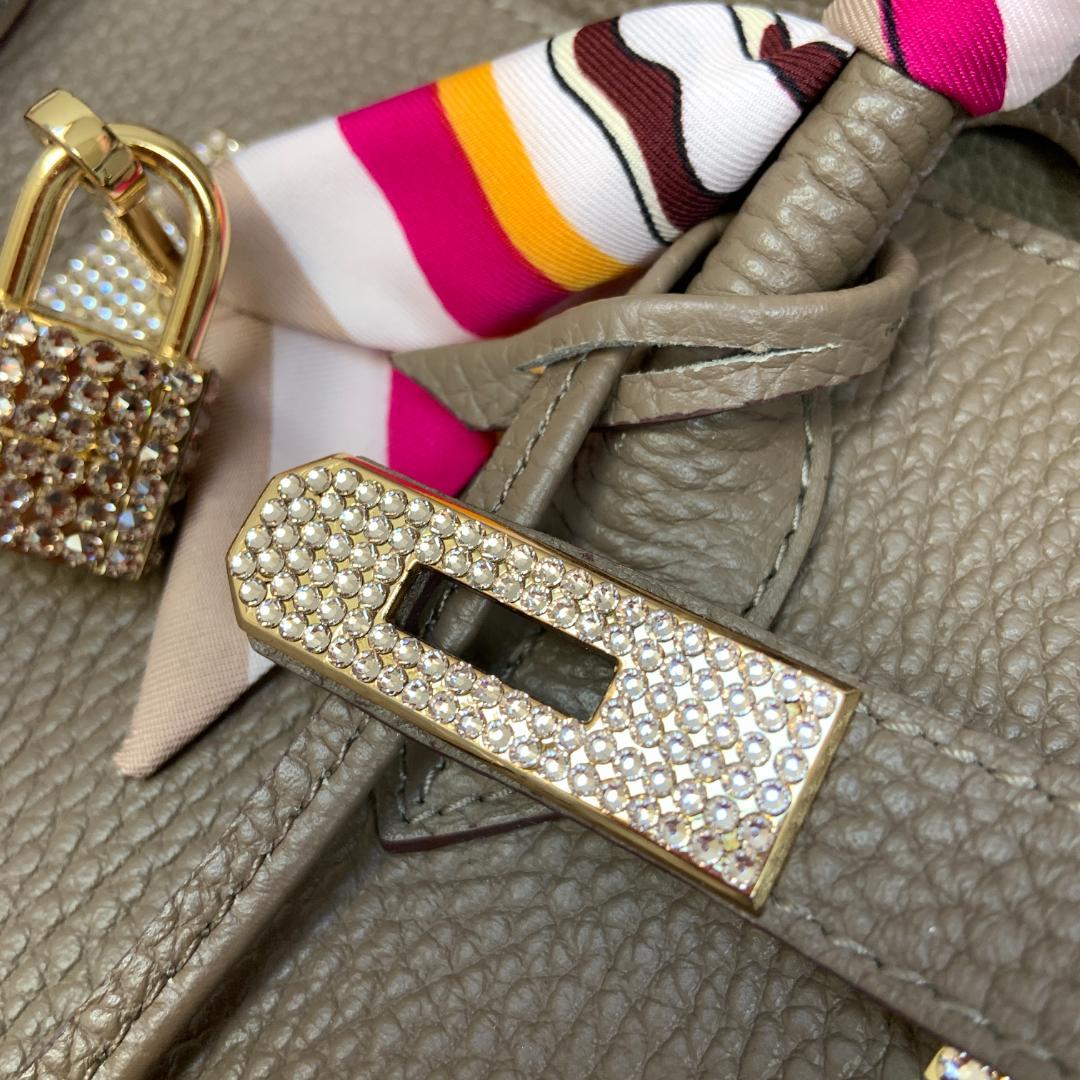 ハンドバッグ ビジュー、スカーフ付き