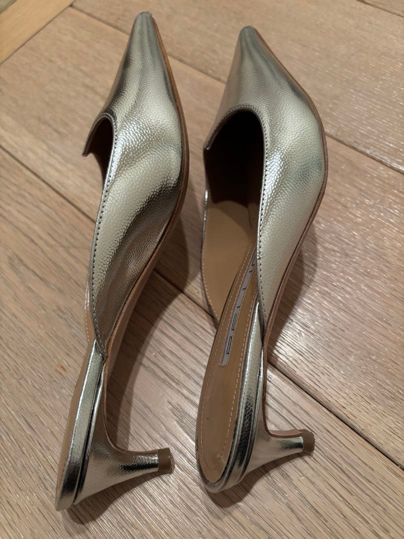 PELLICO ペリーコ＞リネア クオーレ メタリックミュール