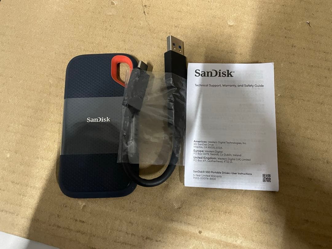 SanDisk SSD 外付け 8TB USB3.2Gen2