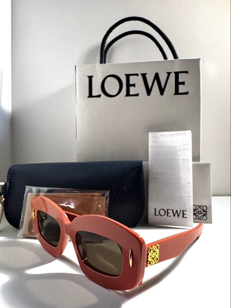 〈美品〉 LOEWE ロエベ トータスシェル Screen サングラス