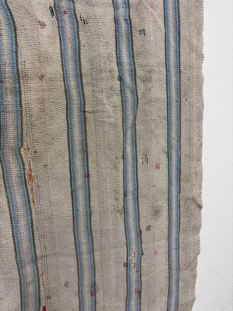 ꕥ未使用※ハギレꕥヴィンテージラリーキルト花柄パッチワークカラフル刺し子