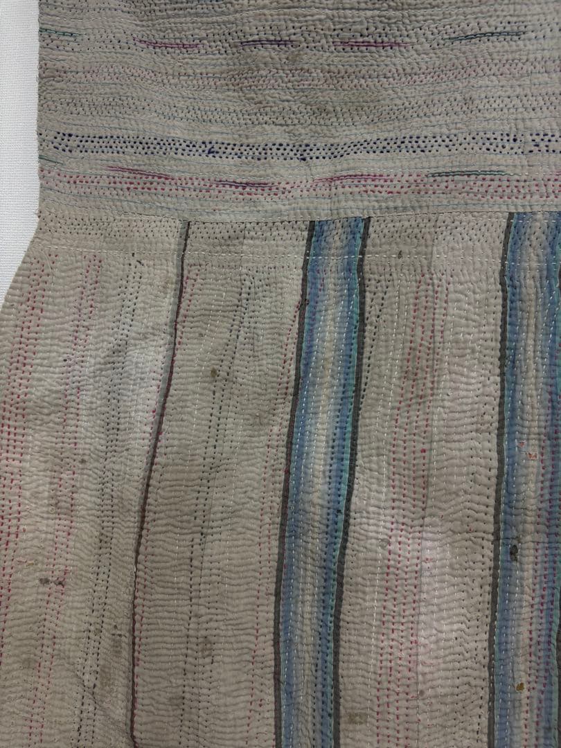 ꕥ未使用※ハギレꕥヴィンテージラリーキルト花柄パッチワークカラフル刺し子