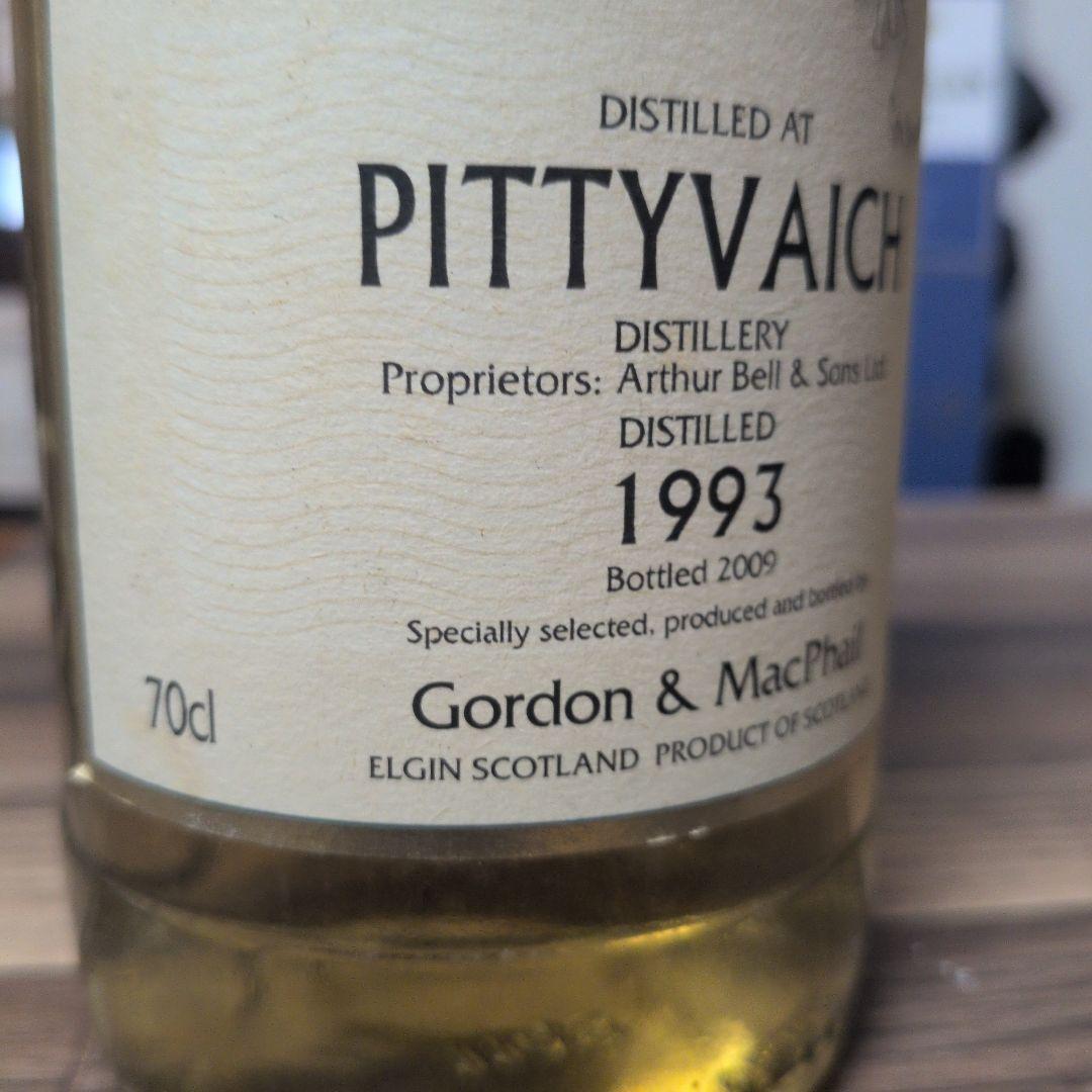 タイムセールConnoisseurs Pittyvaich 1993 70cl